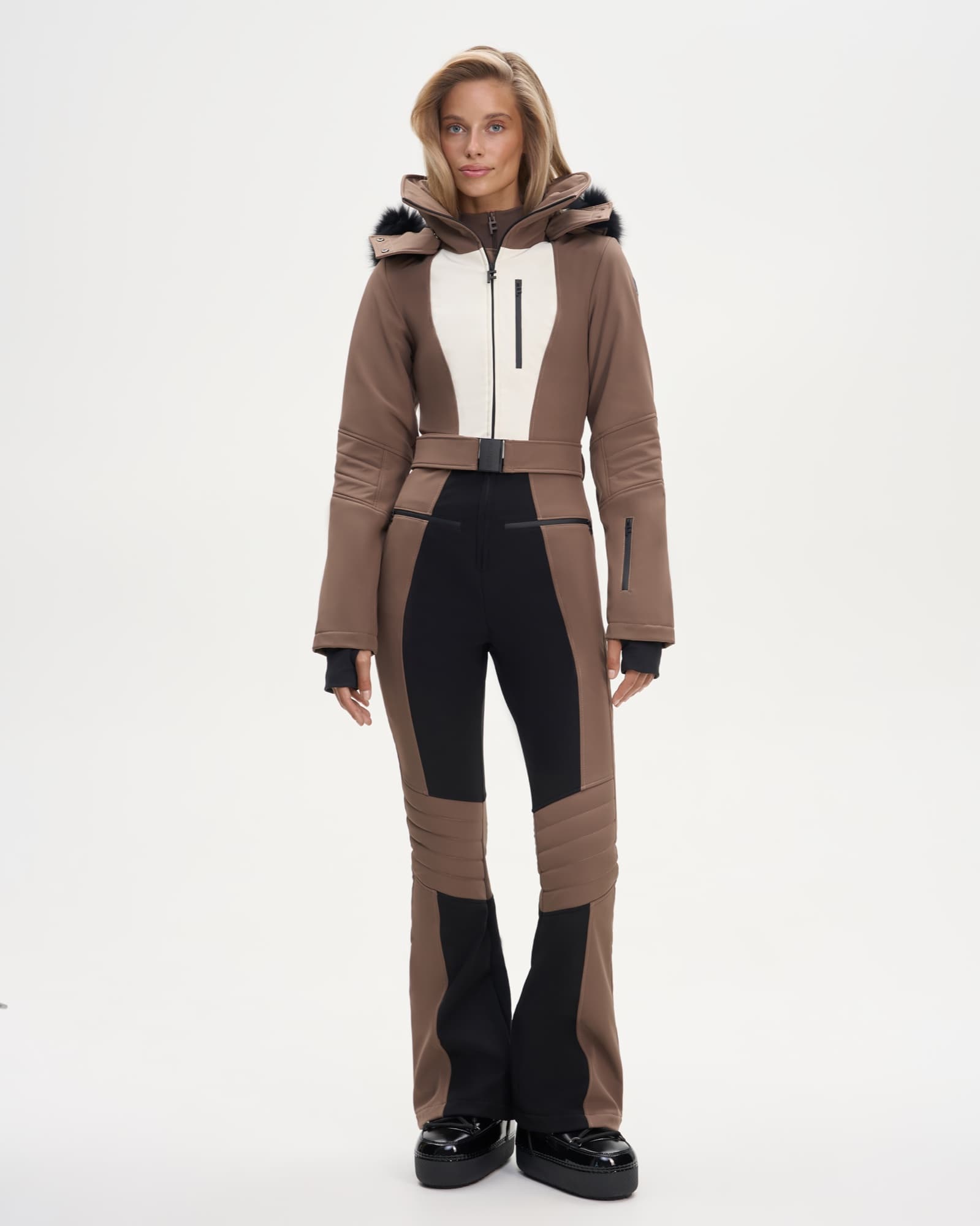 Ski jumpsuit AW.1 Mocha