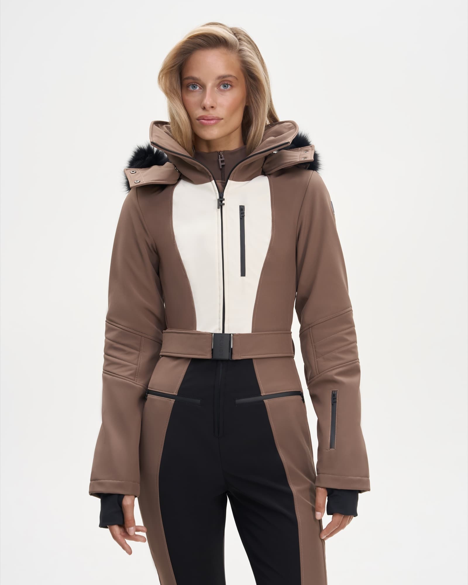 Ski jumpsuit AW.1 Mocha