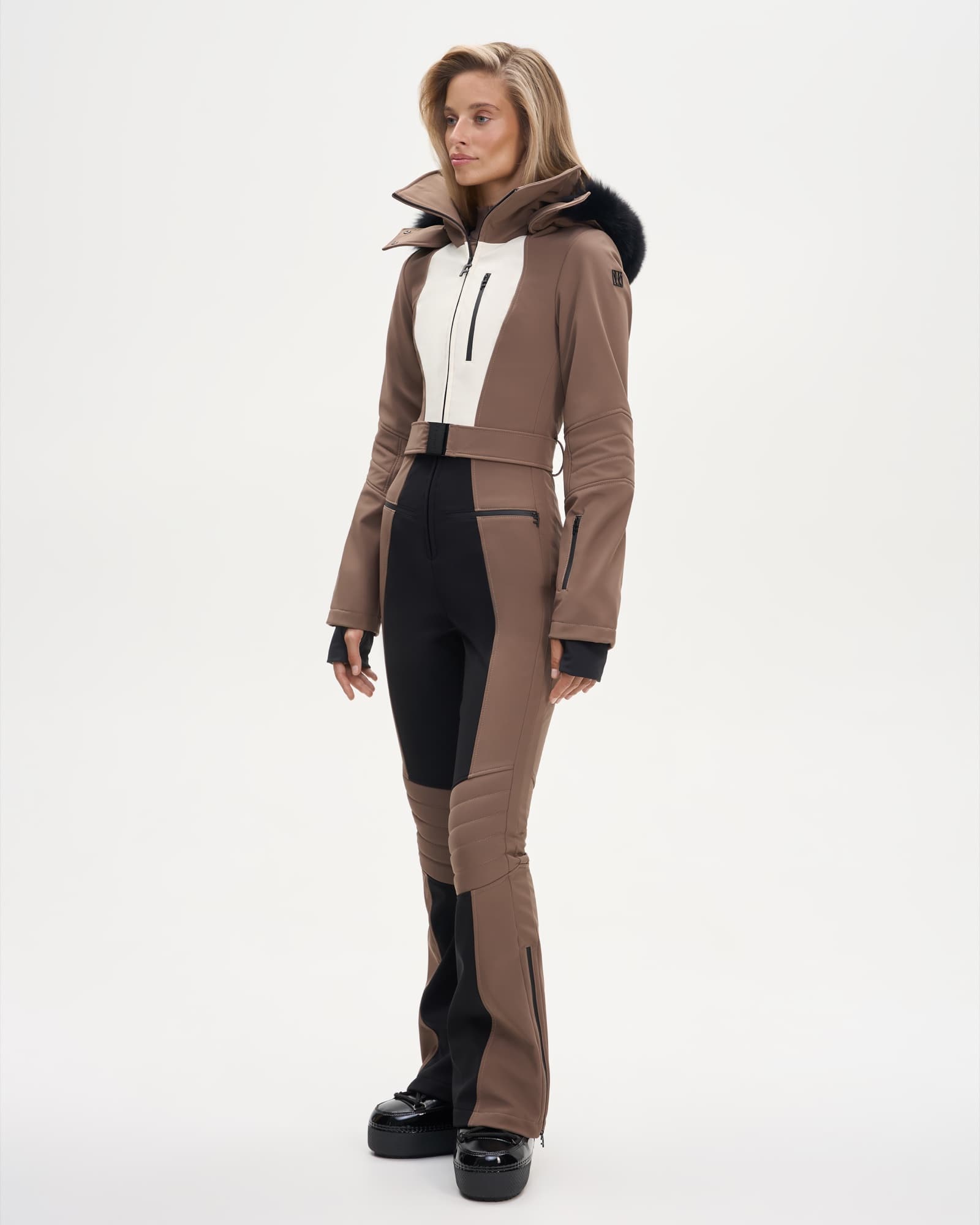 Ski jumpsuit AW.1 Mocha