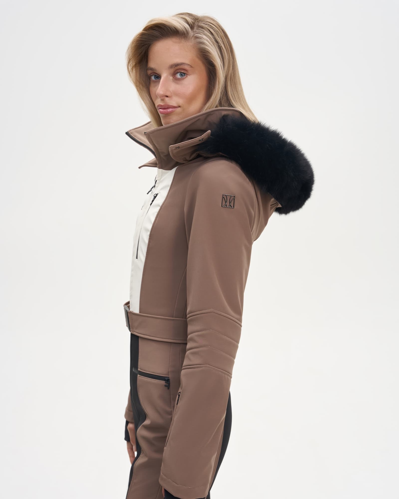 Ski jumpsuit AW.1 Mocha