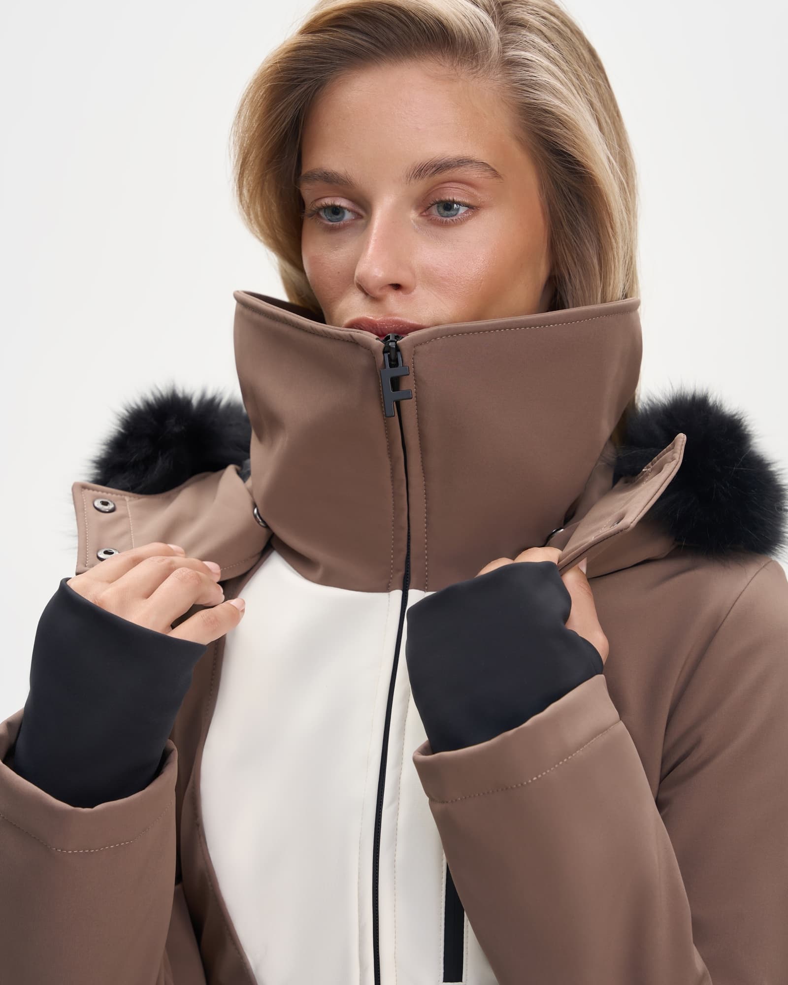 Ski jumpsuit AW.1 Mocha