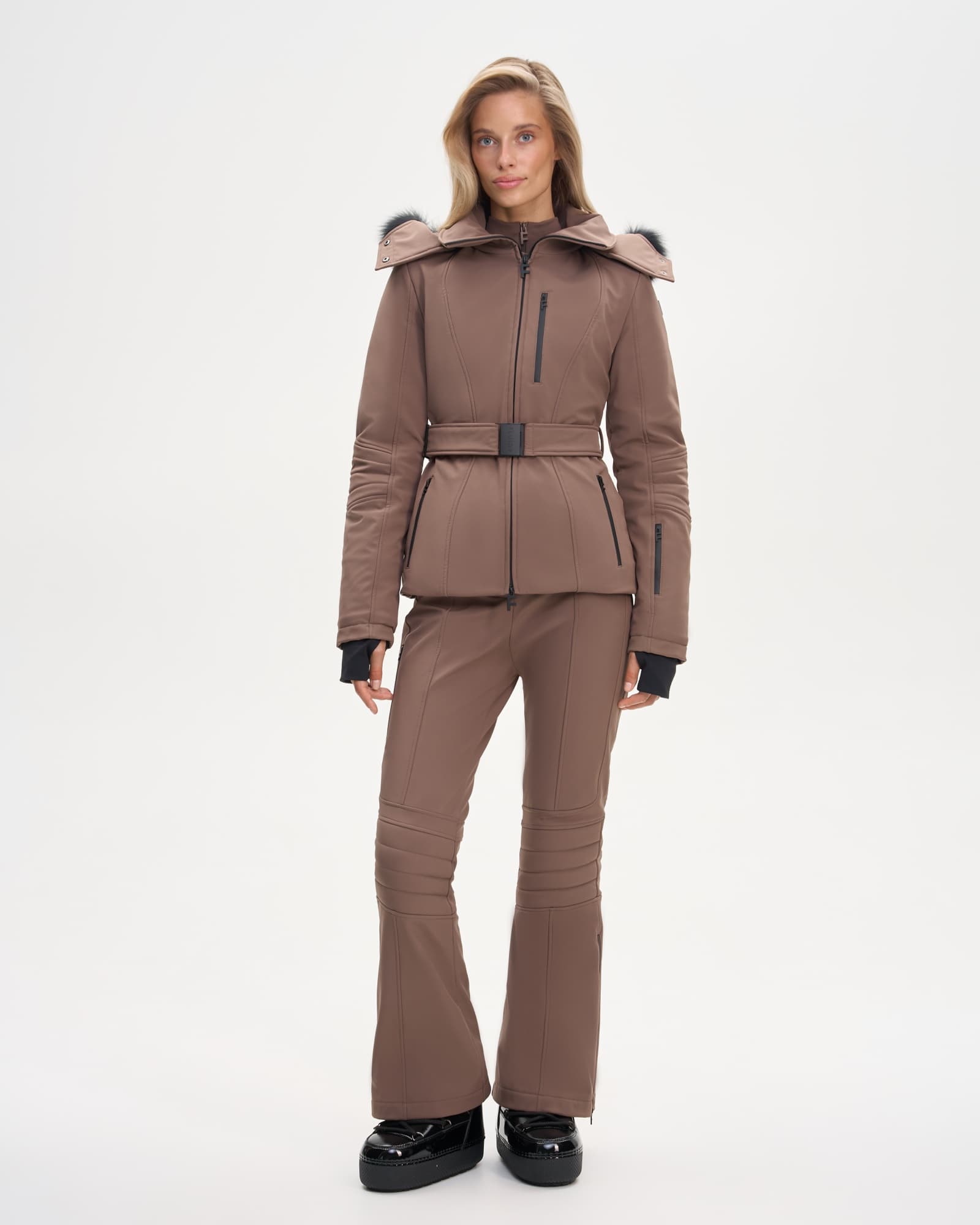 Ski jacket AW.3V Mocha