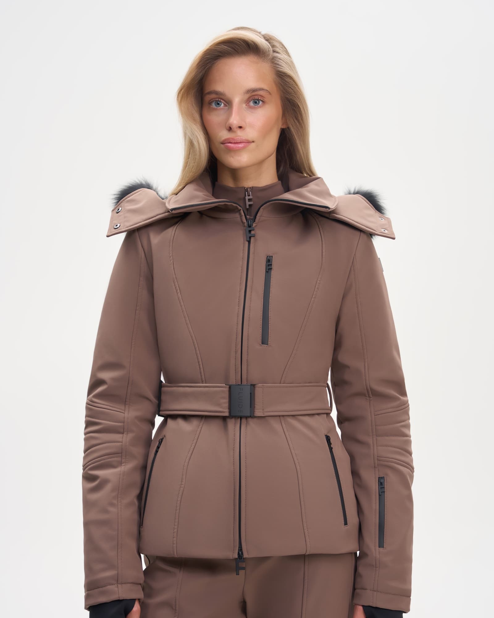 Ski jacket AW.3V Mocha