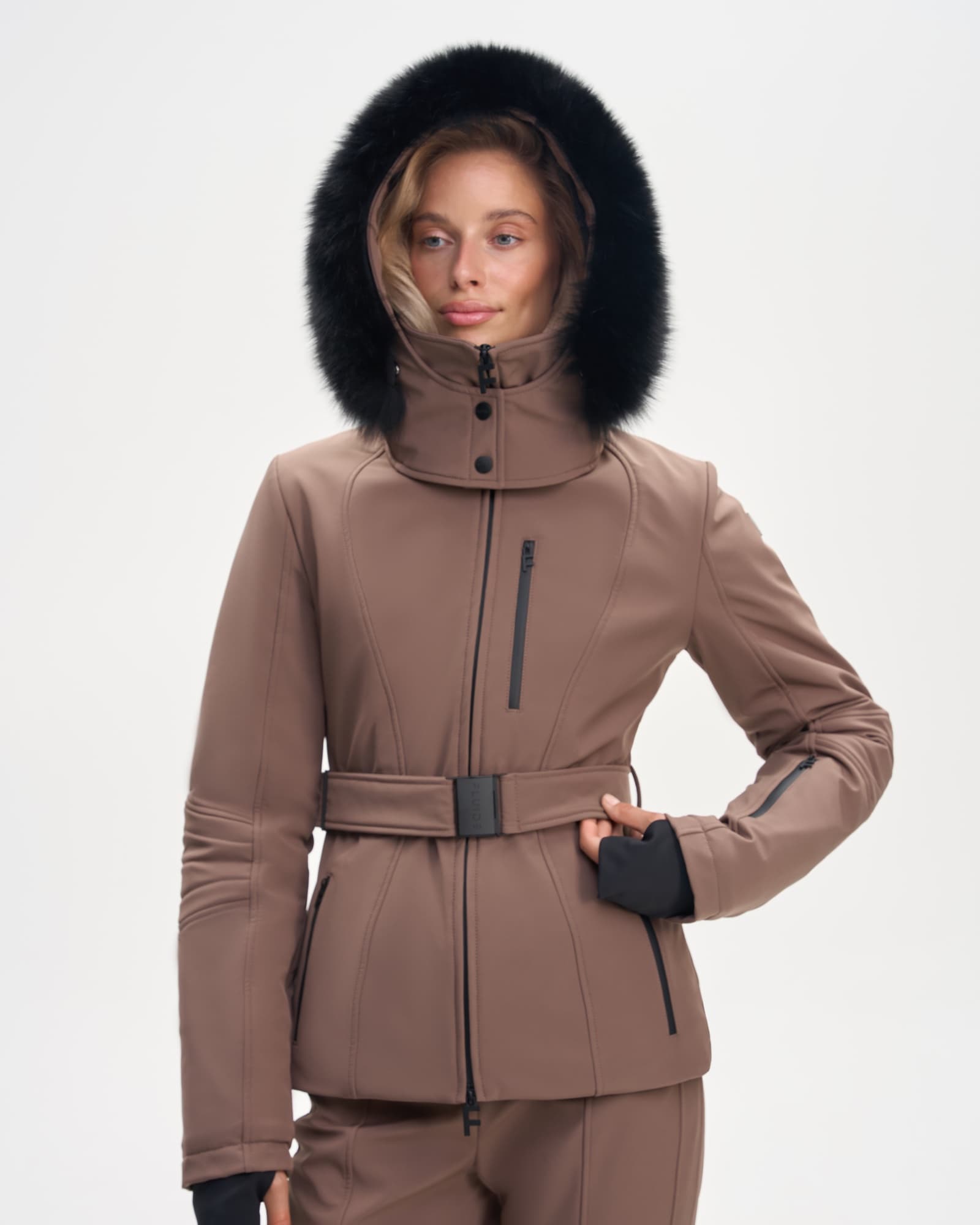 Ski jacket AW.3V Mocha