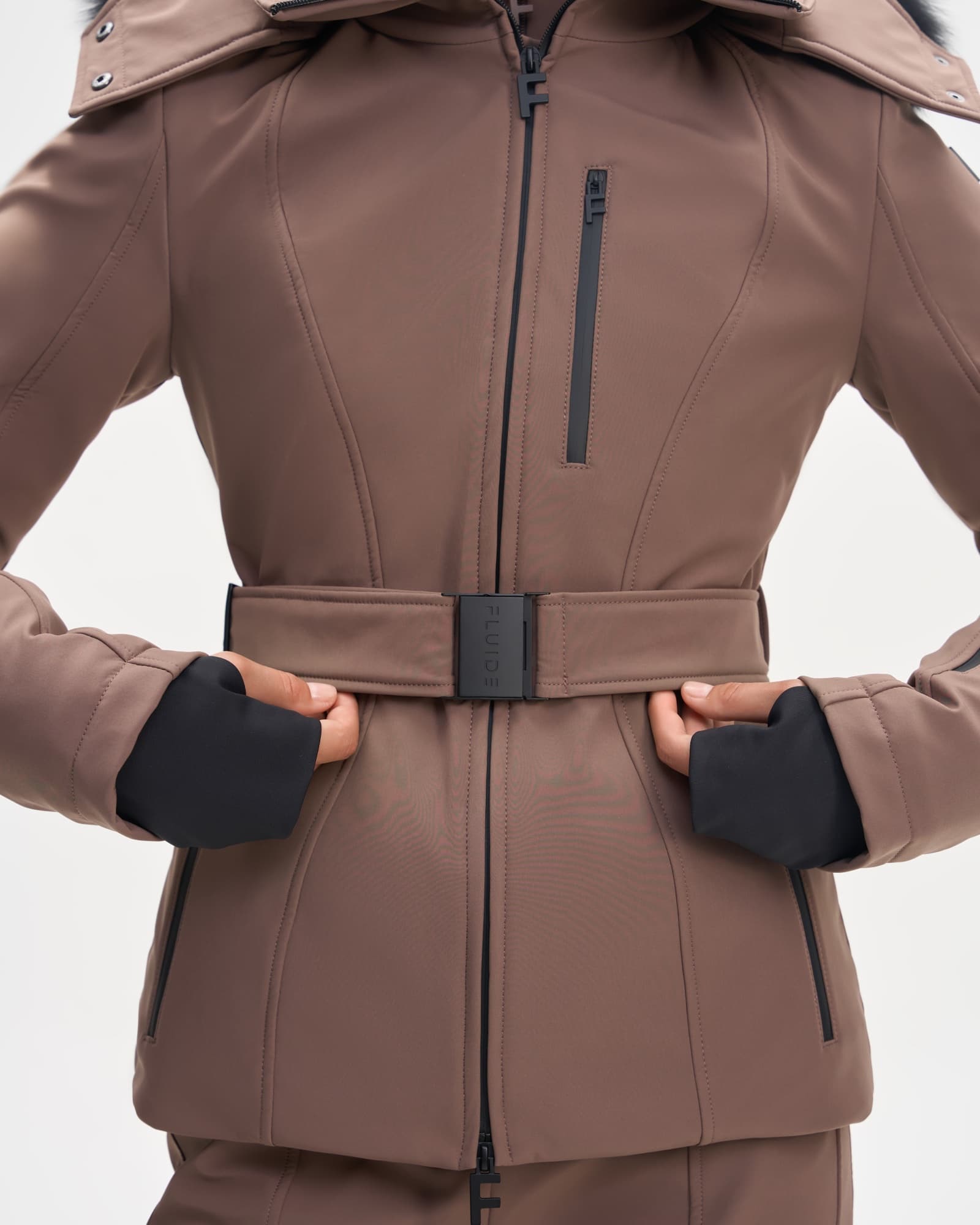 Ski jacket AW.3V Mocha