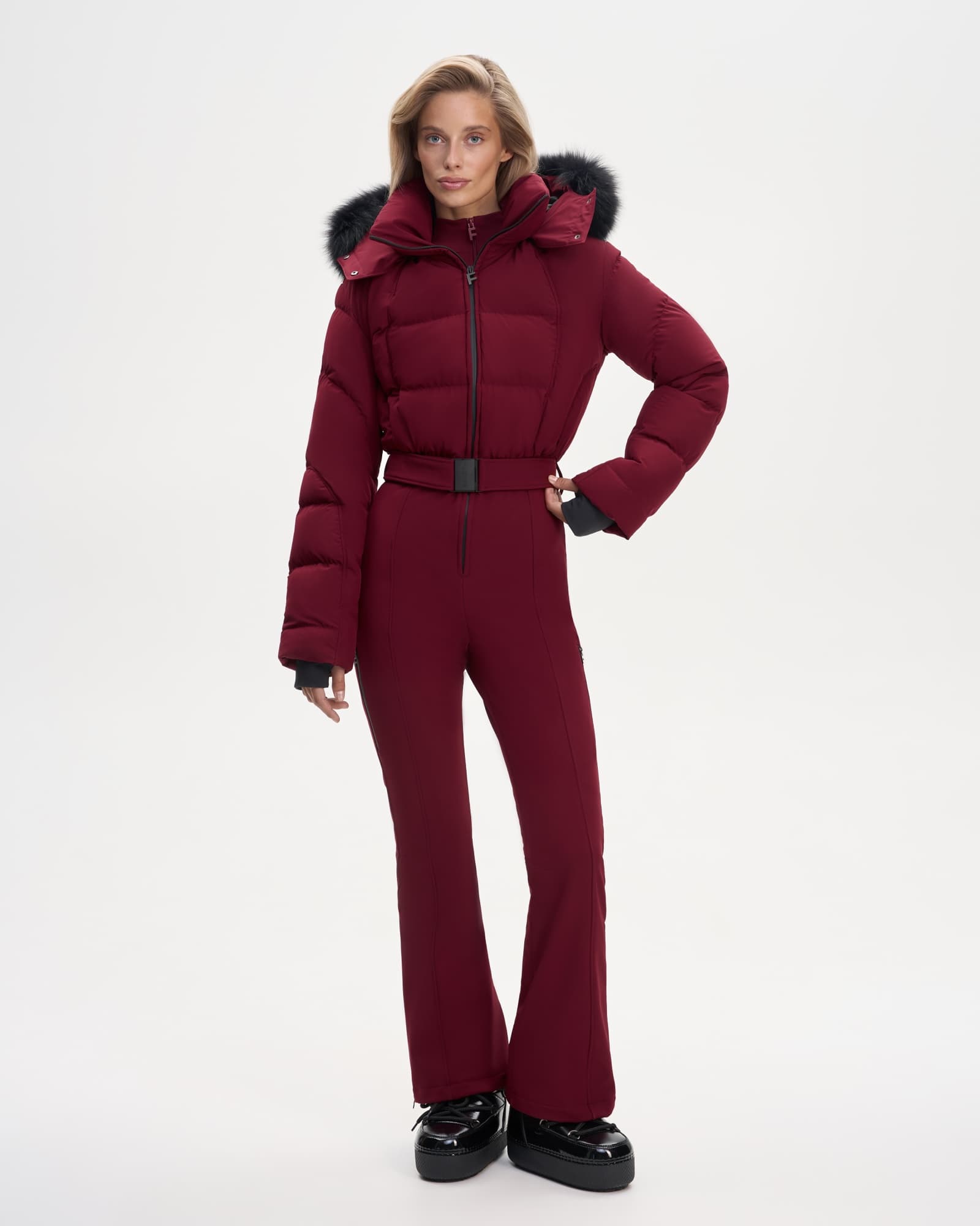 Ski jumpsuit AW.6DU Raspberry