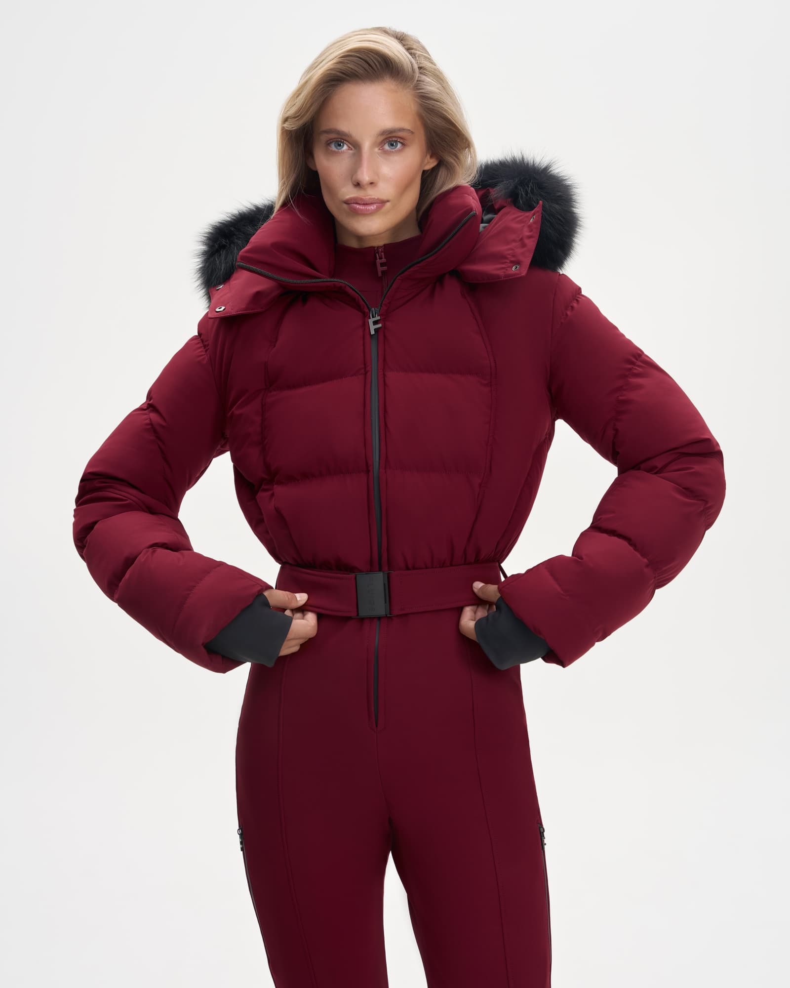 Ski jumpsuit AW.6DU Raspberry